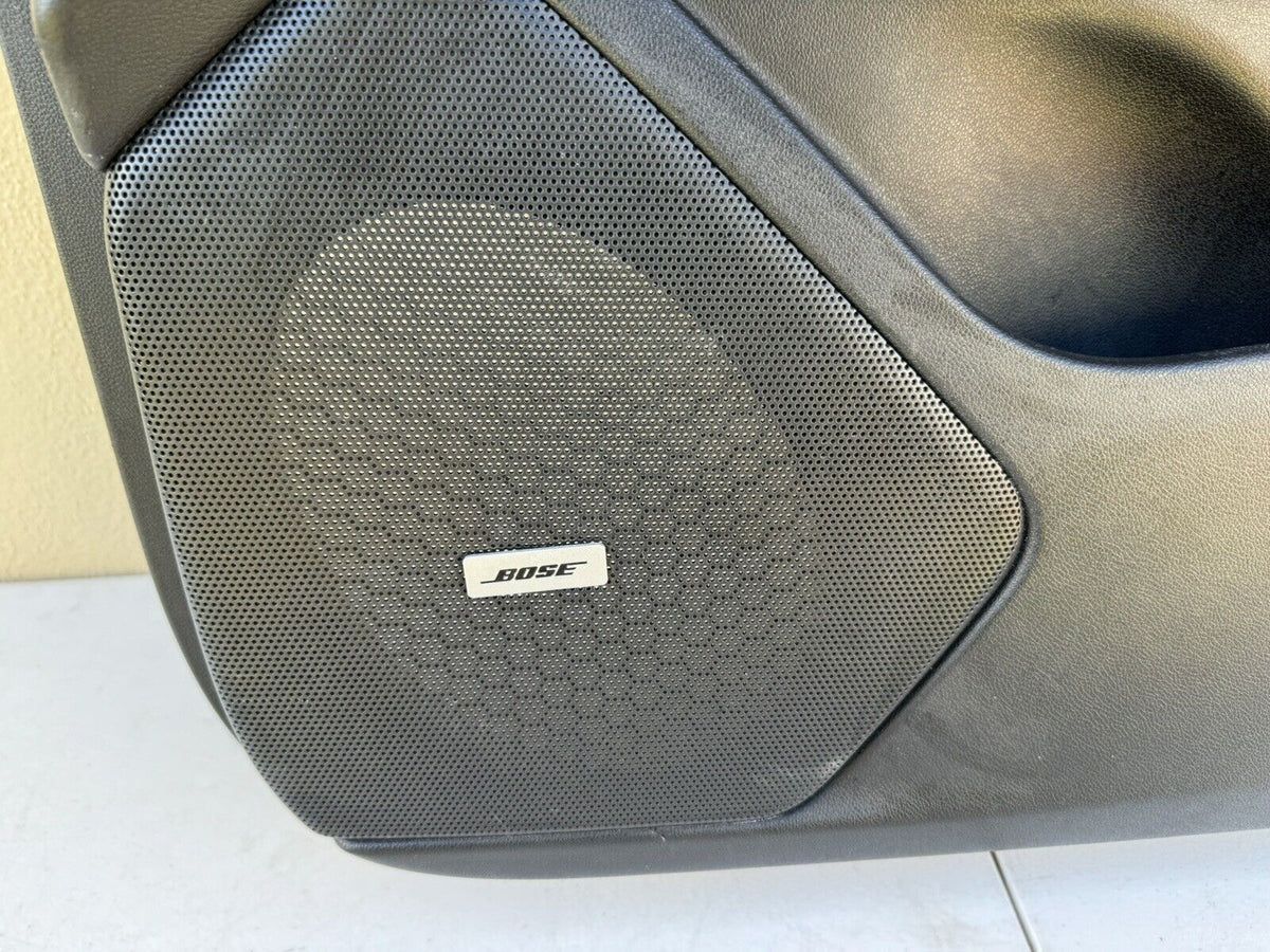 Right passenger side front door trim panel detail
