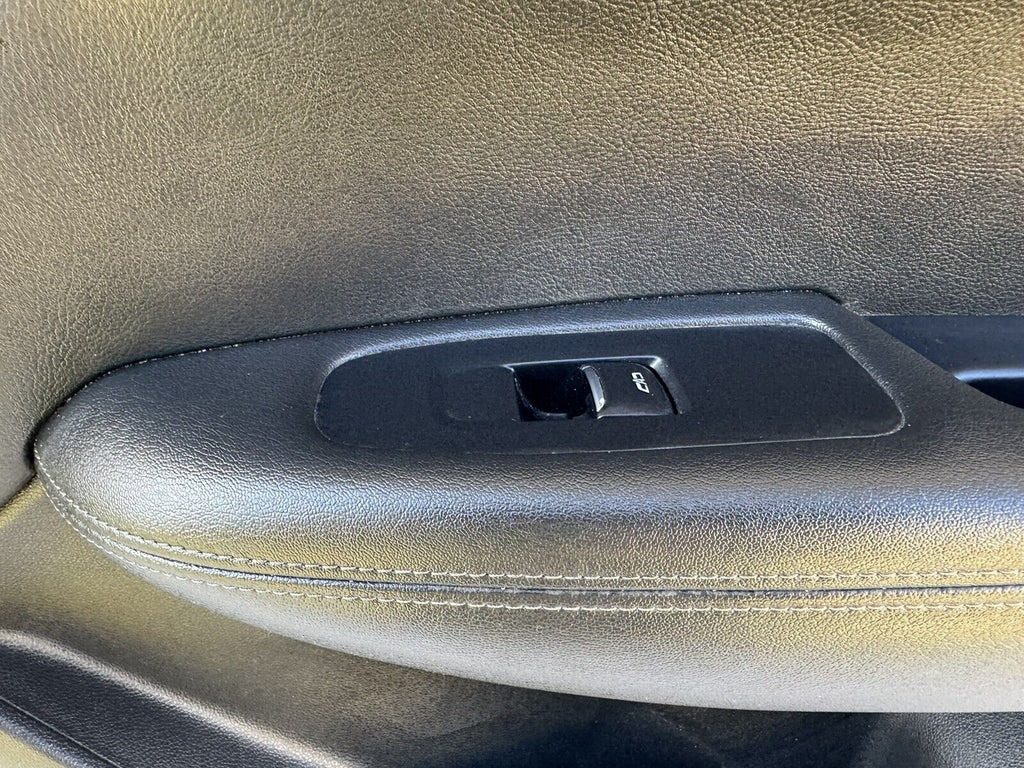 Right passenger side front door trim panel detail