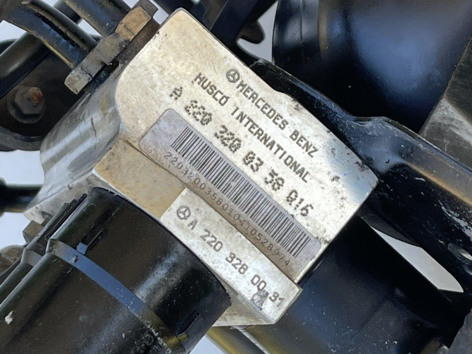 00-06 Mercedes-Benz W220 CL-Class CL500 Hydraulic Suspension Valve Block OEM