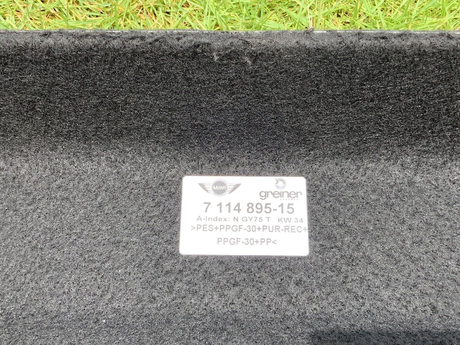 05-08 Mini Cooper R52 Convertible Cargo Trunk Cover 7114895-15