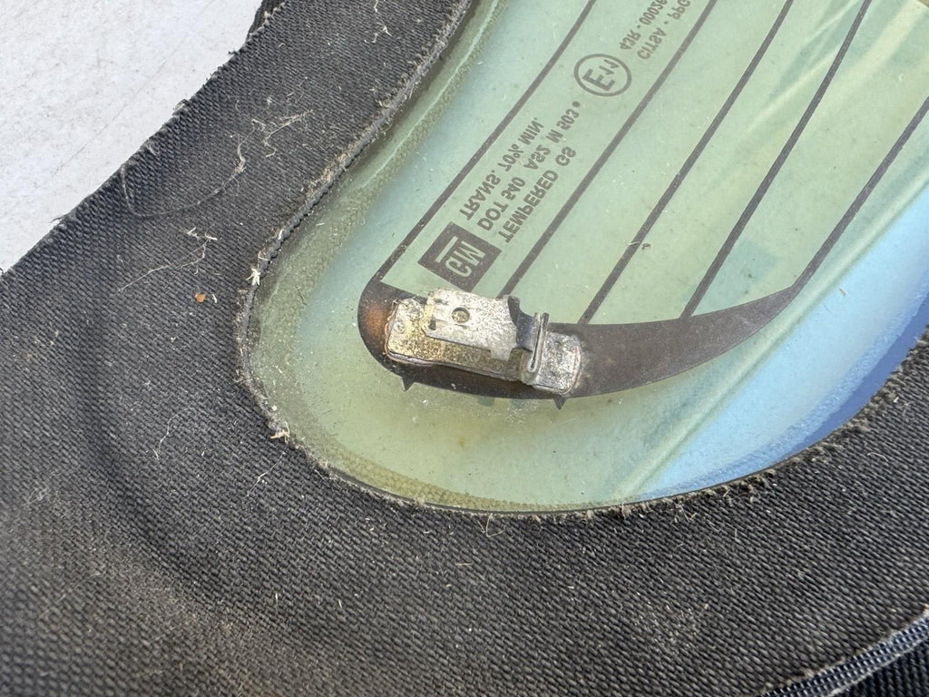 Saturn Sky Pontiac Solstice Convertible Top Roof Rear Window Glass OEM