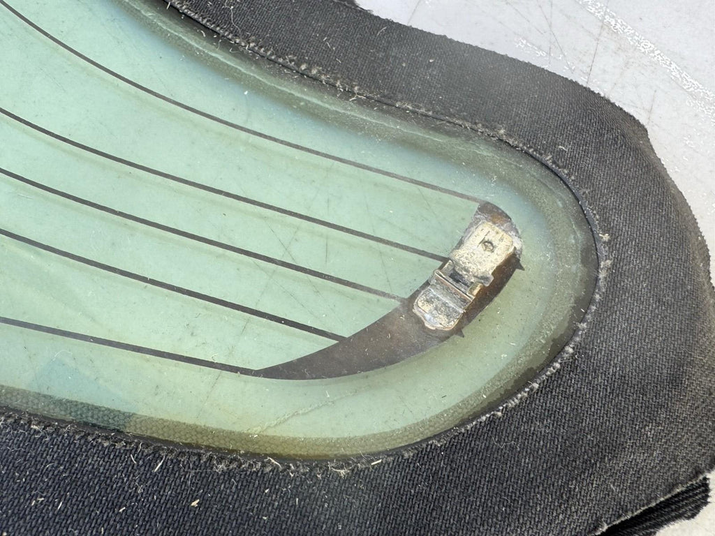 Saturn Sky Pontiac Solstice Convertible Top Roof Rear Window Glass OEM