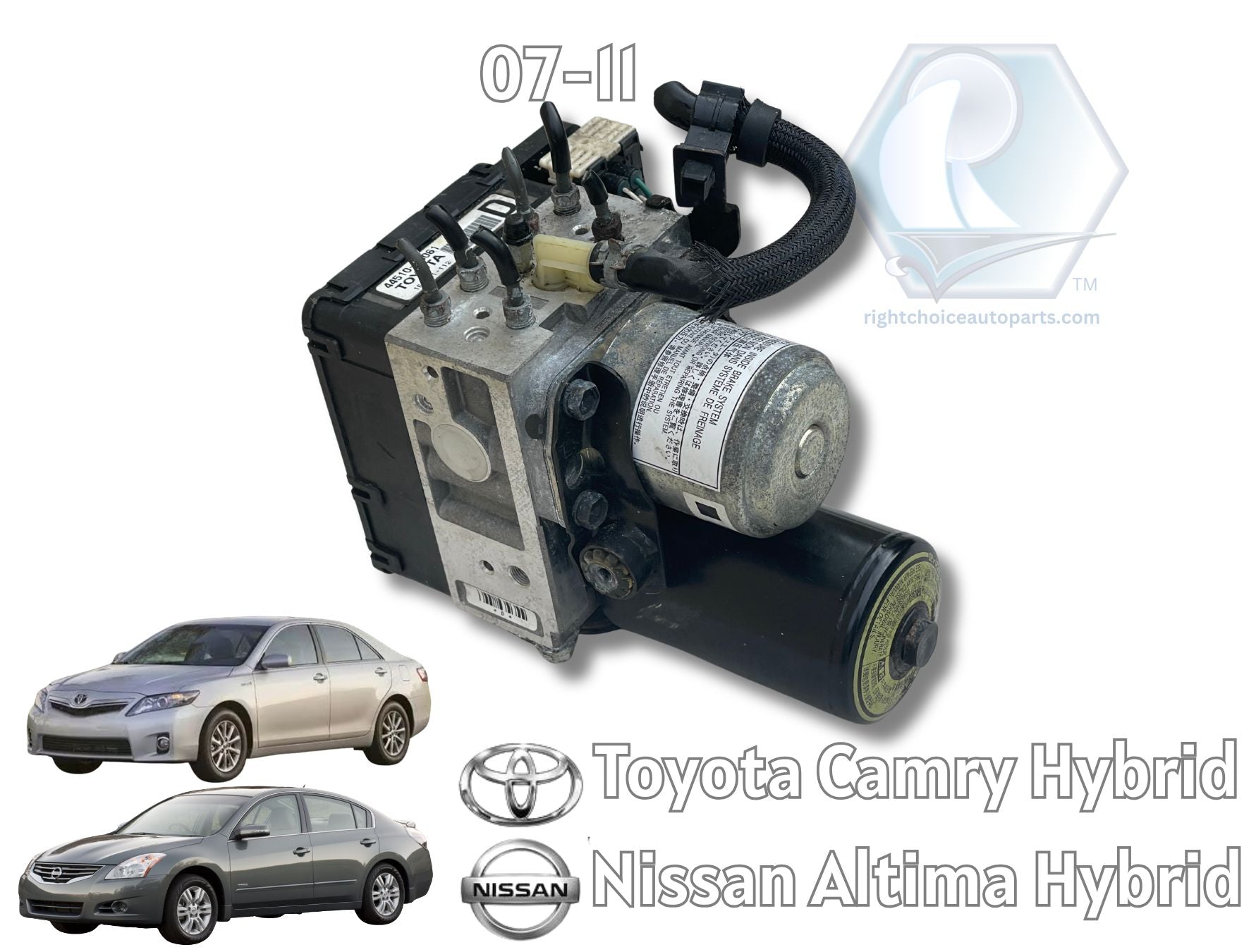 2007-2011 Toyota Camry Nissan Altima Hybrid ABS Antilock Brake pump OEM