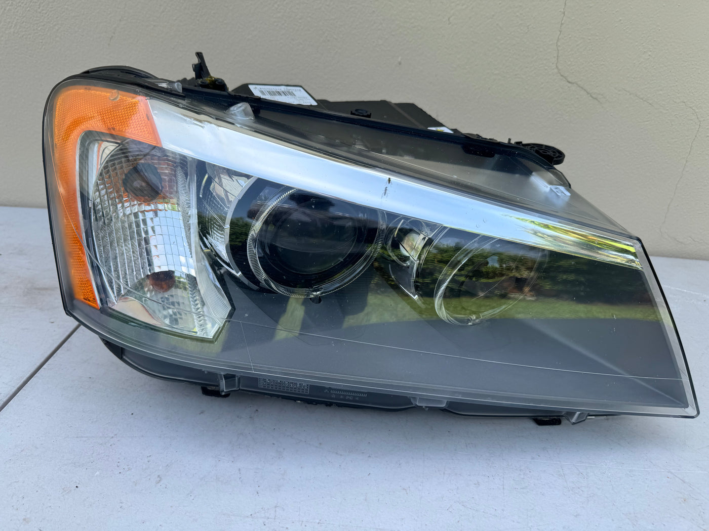 2011-2014 BMW X3 Right RH AFS Adaptive HID Xenon Headlight Assembly OEM