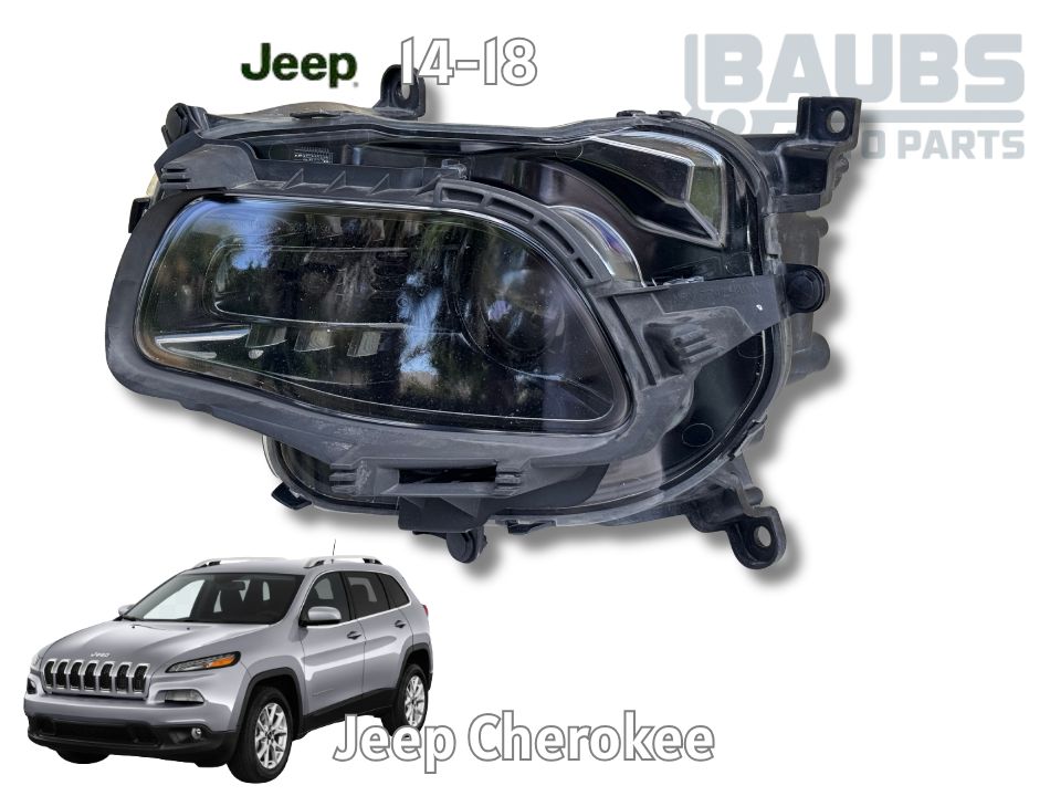2014-2018 Jeep Cherokee LH Left HID Headlight Assembly OEM 68102849AE