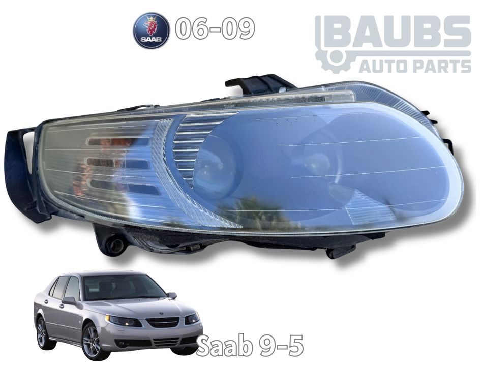 2006–2009 Saab 9-5 Xenon HID Headlight RH OEM 12762515
