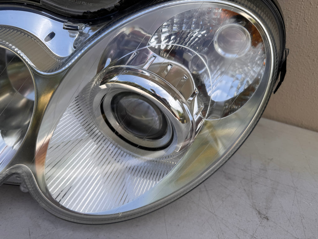 OEM Mercedes-Benz CLK W209 Bi-Xenon HID AFS Headlight Assembly Pair | 2003–2009 CLK320 CLK350 CLK500 CLK55 AMG