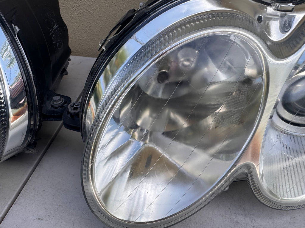 OEM Mercedes-Benz CLK W209 Bi-Xenon HID AFS Headlight Assembly Pair | 2003–2009 CLK320 CLK350 CLK500 CLK55 AMG