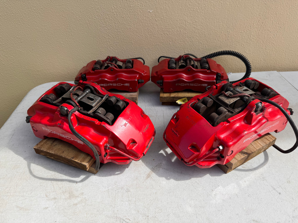 2008–2010 Porsche Cayenne OEM Brembo Brake Caliper Set 18ZR 18ZL | Audi Q7 | VW Touareg