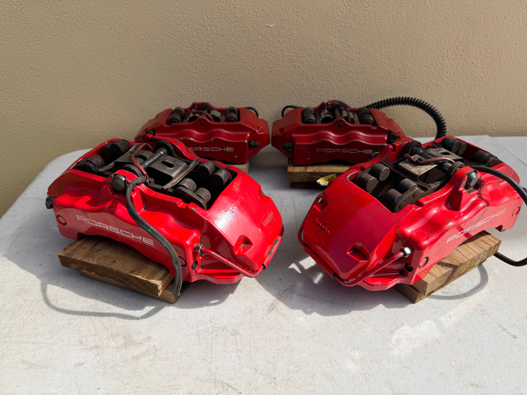 2008–2010 Porsche Cayenne OEM Brembo Brake Caliper Set 18ZR 18ZL | Audi Q7 | VW Touareg