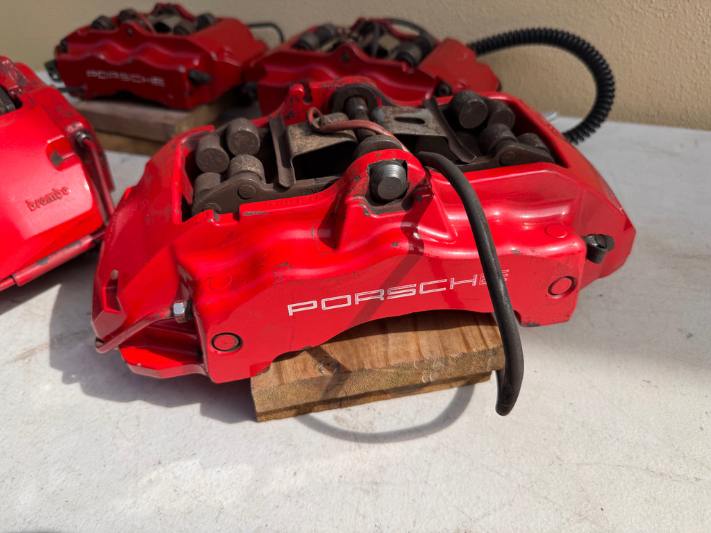 2008–2010 Porsche Cayenne OEM Brembo Brake Caliper Set 18ZR 18ZL | Audi Q7 | VW Touareg