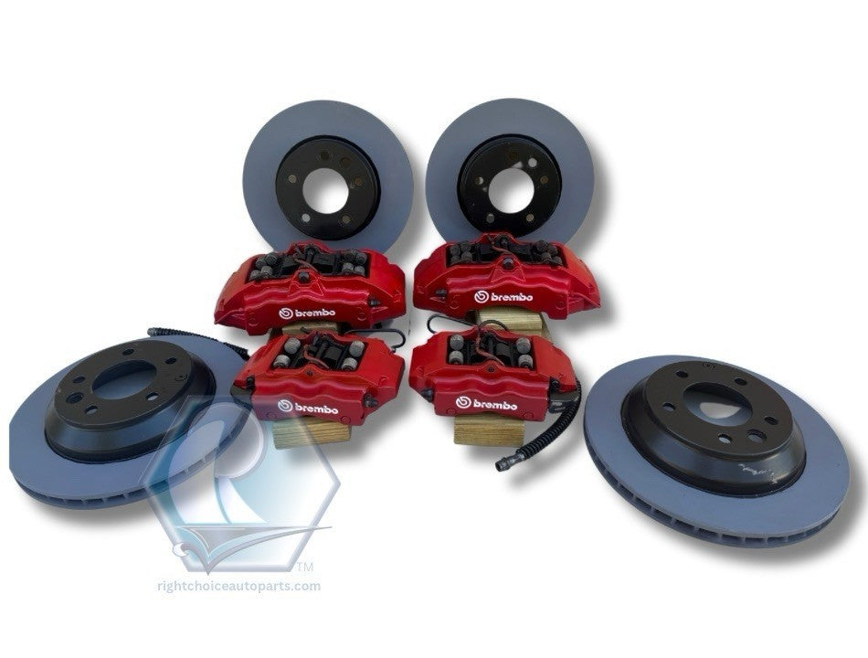 Porsche Cayenne Audi Q7 Volkswagen Touareg Brembo Brake Caliper SET w/Rotors