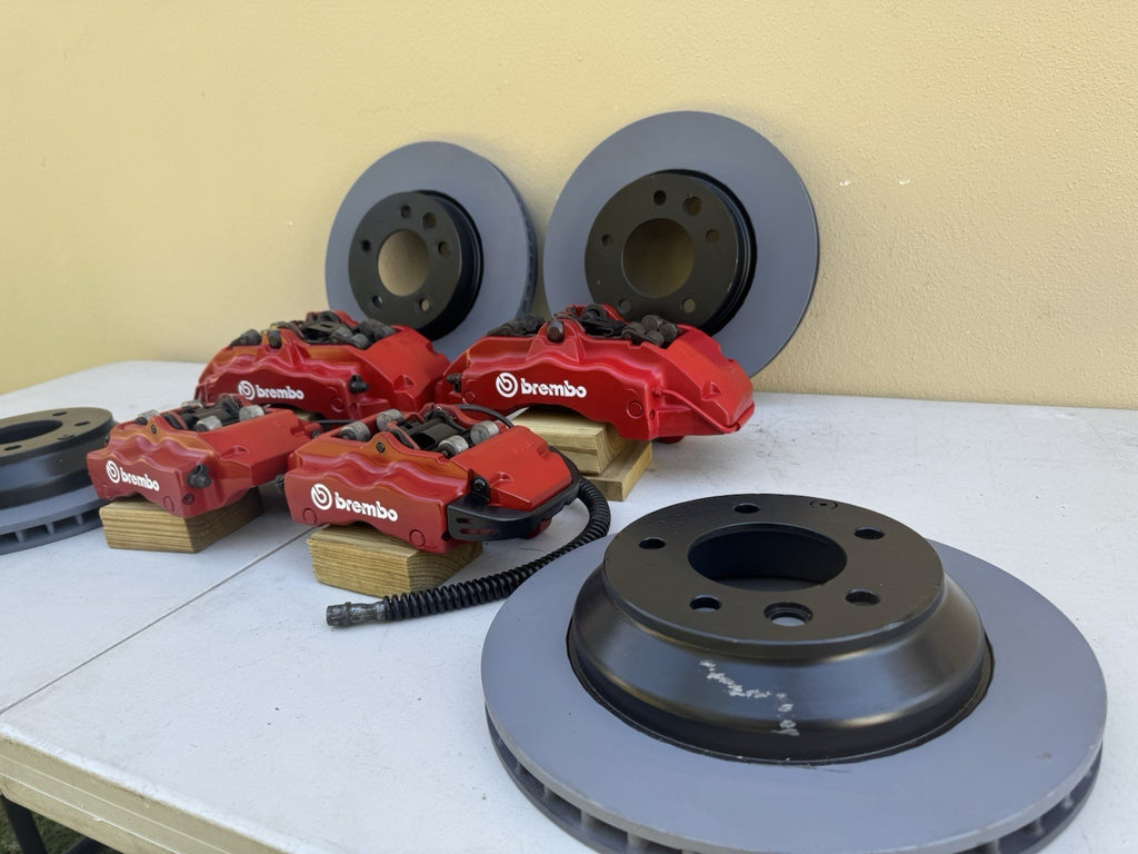 Porsche Cayenne Audi Q7 Volkswagen Touareg Brembo Set Caliper with Rotors