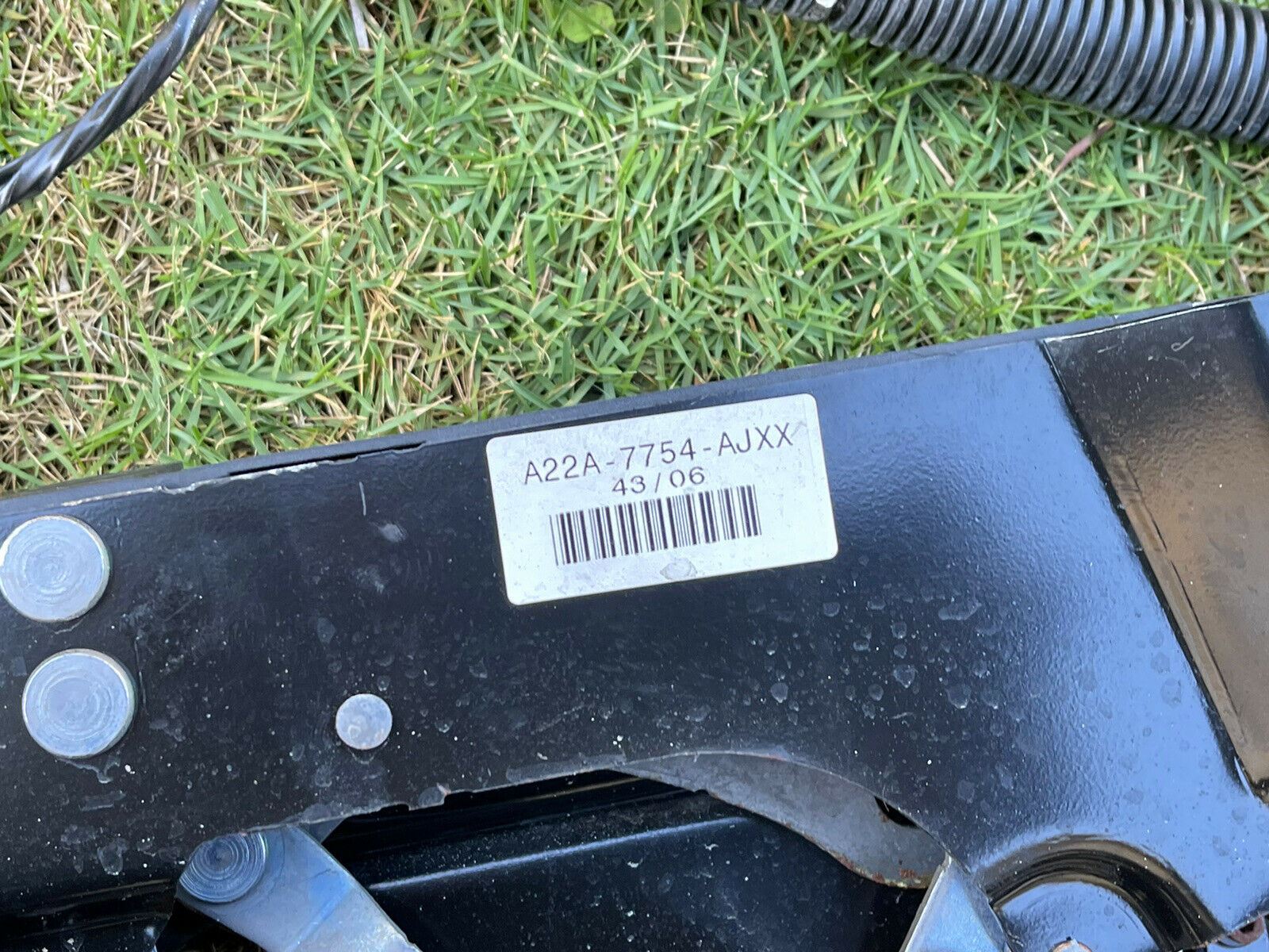 06-09 Pontiac G6 convertible top pump motor Hydraulic Cylinder Ram assembly