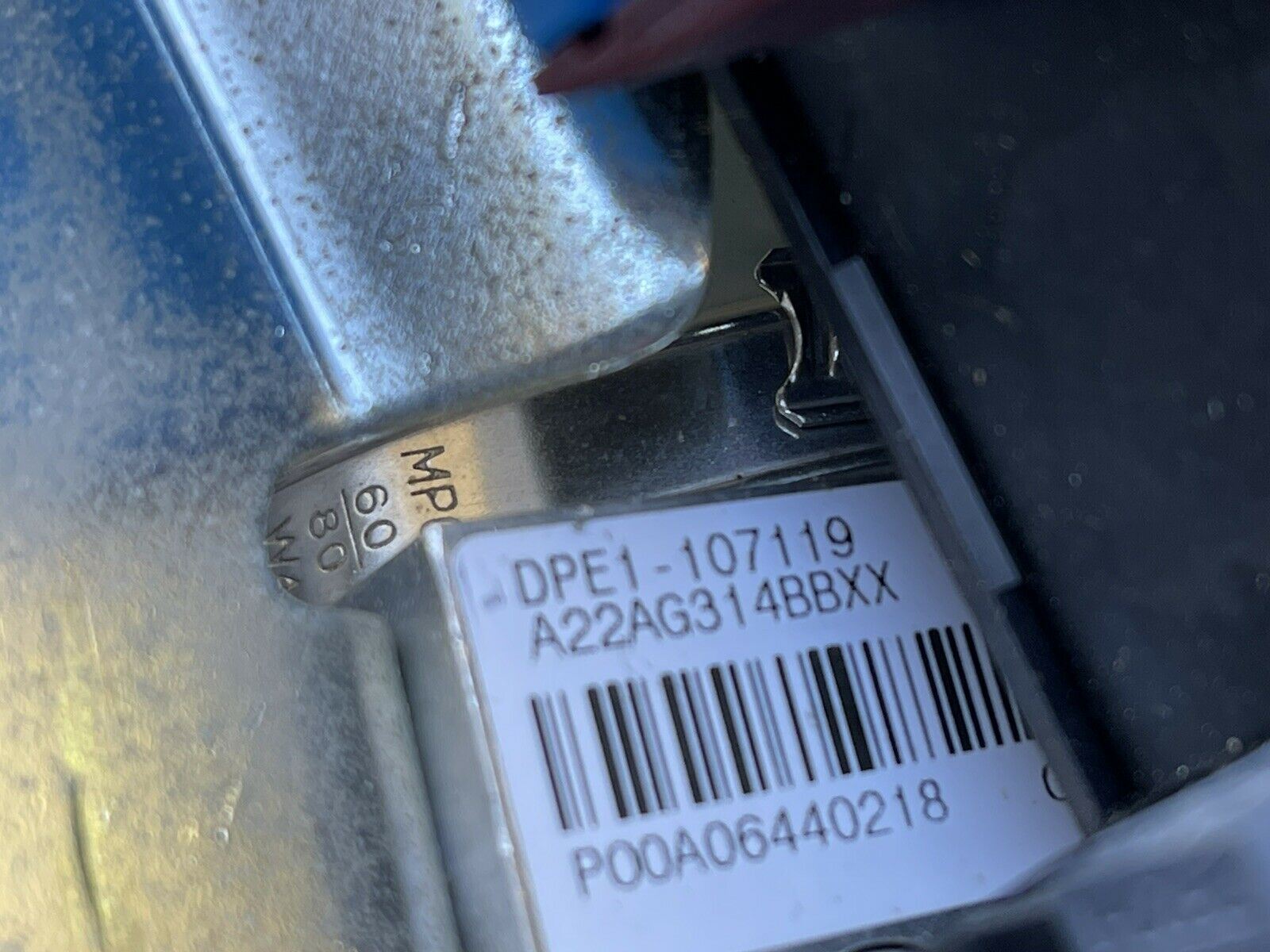 06-09 Pontiac G6 convertible top pump motor Hydraulic Cylinder Ram assembly