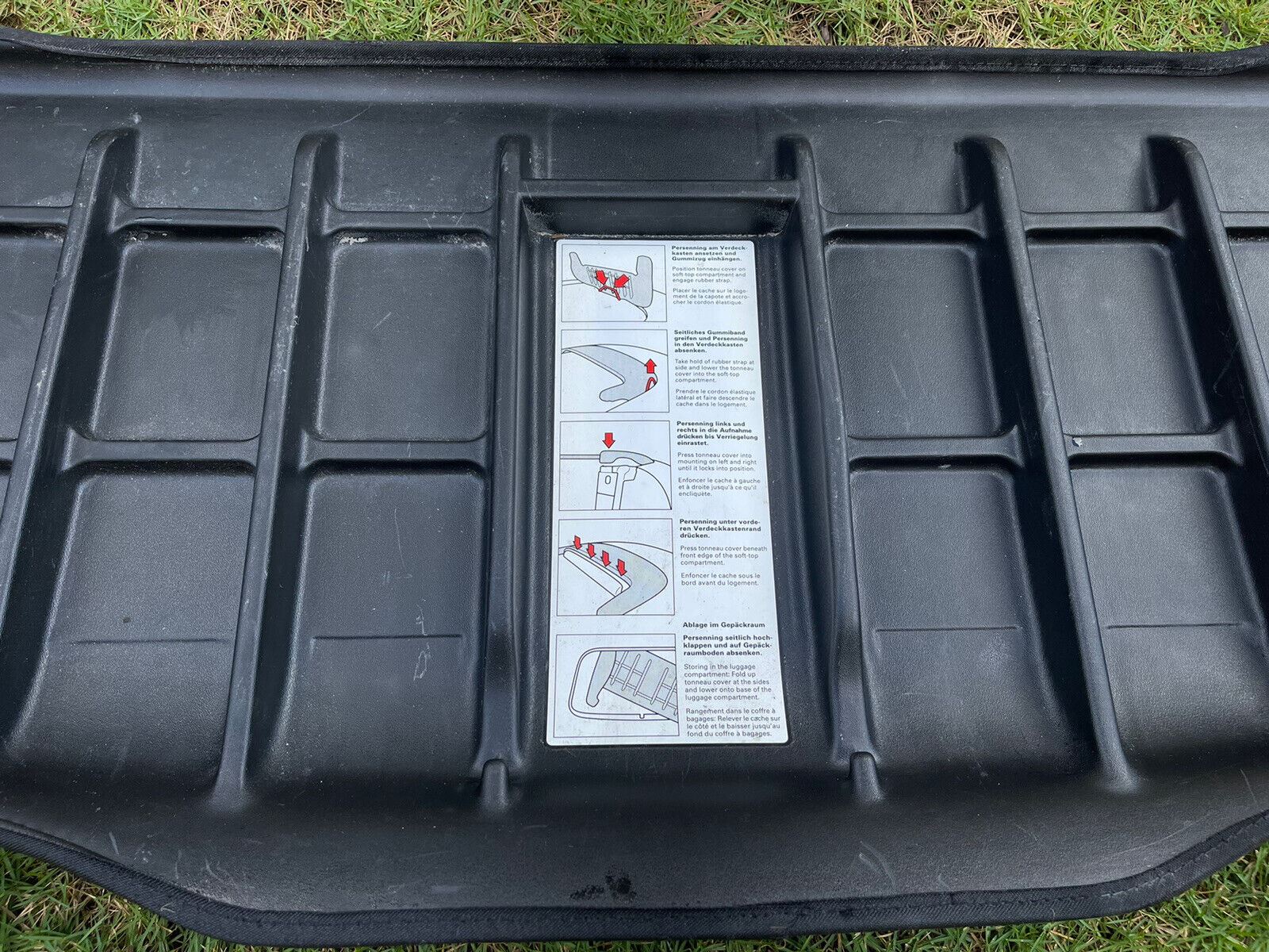 01-06 Audi TT Convertible Soft Top Boot Cover OEM