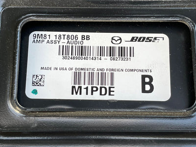 2009-2013 Mazda 6 Bose Amplifier Amp