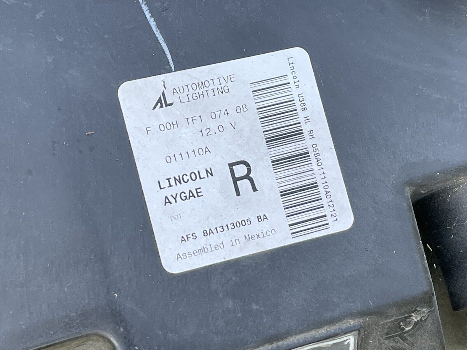 2010 Lincoln MKX Headlight Assembly | Pair OEM | rightchoiceautoparts