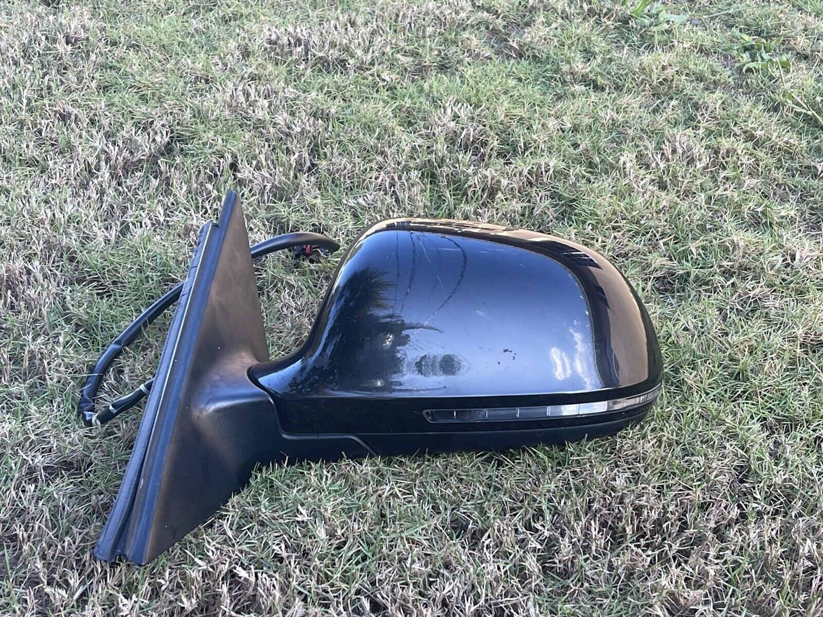 2009-2012 AUDI A4 Side View Power Mirror Left LH OEM