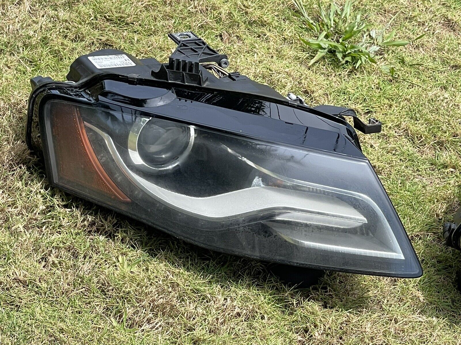 09-12 AUDI A4 S4 XENON LED HID HEADLIGHT ASSEMBLY LEFT+RIGHT OEM