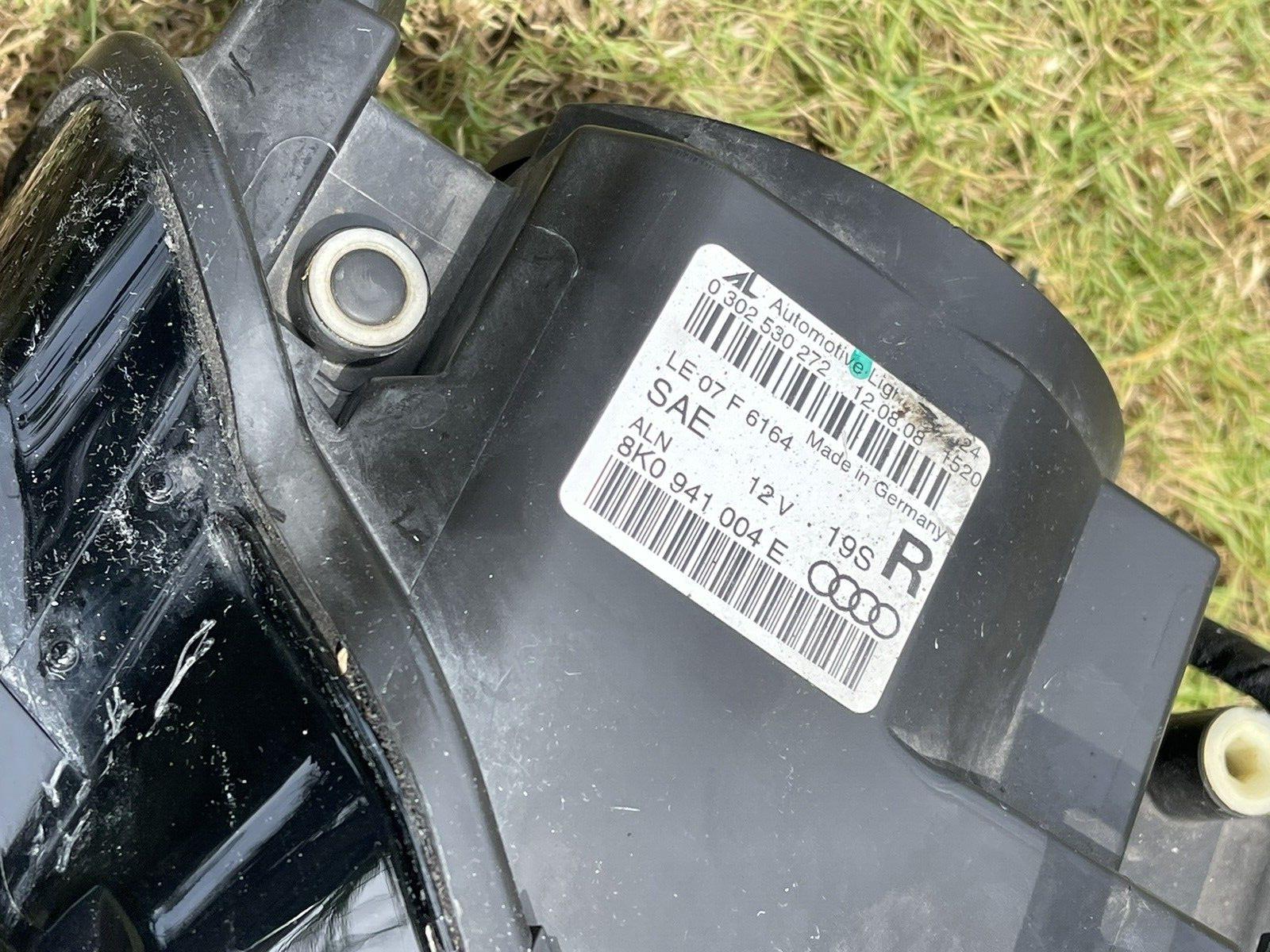 09-12 AUDI A4 S4 XENON LED HID HEADLIGHT ASSEMBLY LEFT+RIGHT OEM