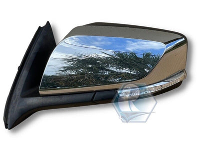 14-15 Chevy CHEVROLET Impala Power Side View Mirror w/Blind Spot LH Chrome OEM