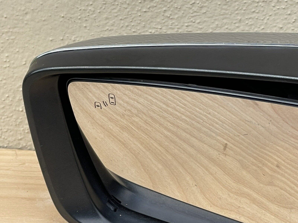 14-15 Chevy CHEVROLET Impala Power Side View Mirror w/Blind Spot LH Chrome OEM