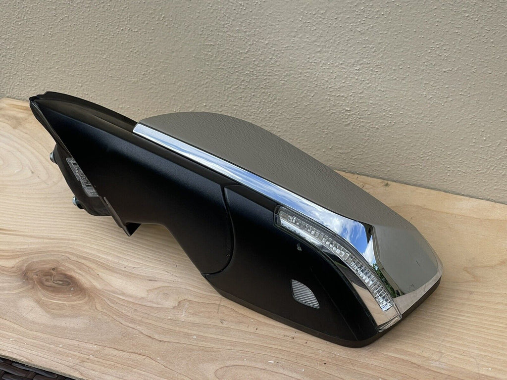14-15 Chevy CHEVROLET Impala Power Side View Mirror w/Blind Spot LH Chrome OEM