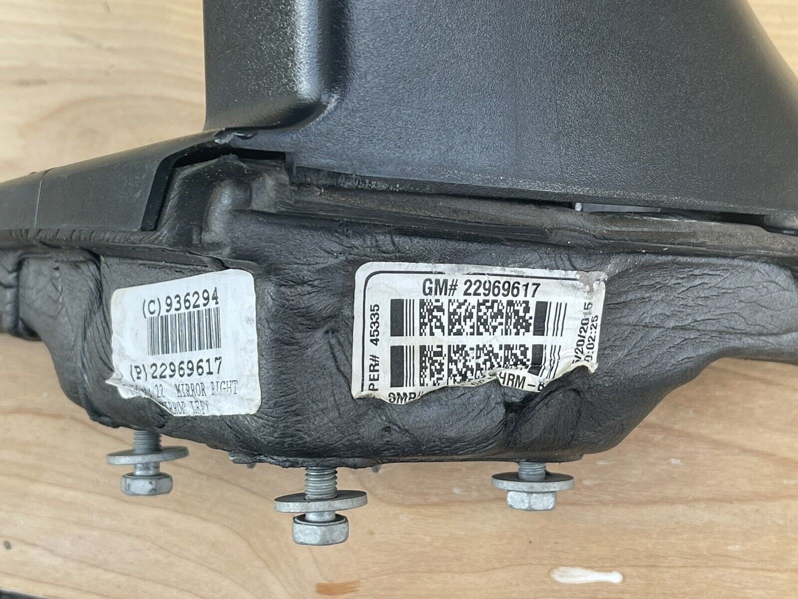 14-15 Chevy CHEVROLET Impala Power Side View Mirror w/Blind Spot RH Chrome OEM