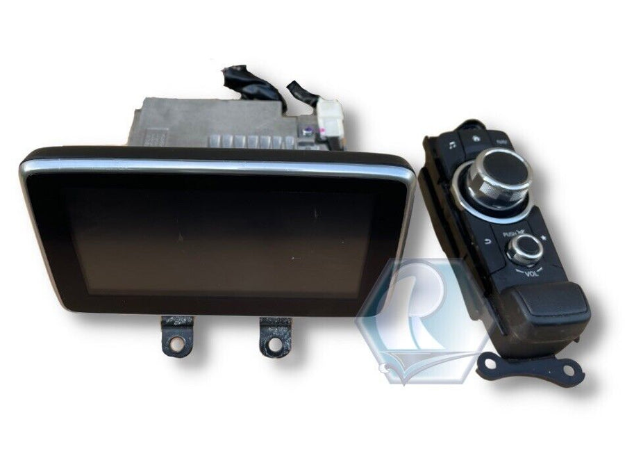 17-18 Toyota Yaris Media Navigation DISPLAY Screen Radio Receiver Module +Switch