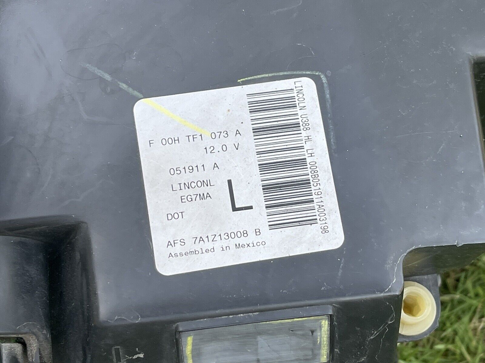 2007 Lincoln MKX Headlight Assembly | rightchoiceautoparts