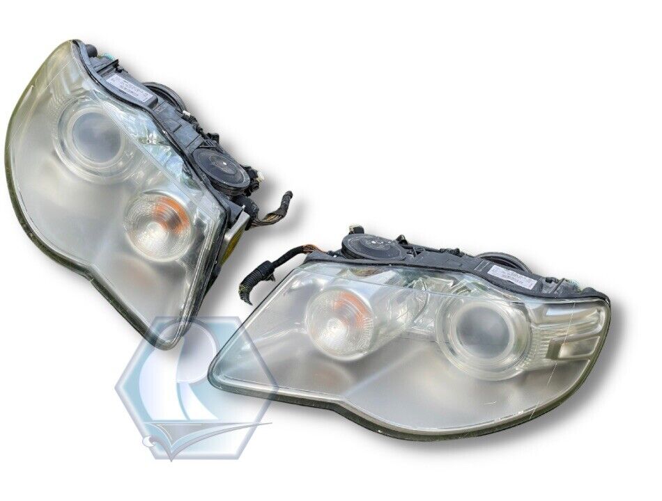 2008-2010 Volkswagen Touareg AFS Xenon HID Headlight Assembly OEM LH+RH Pair