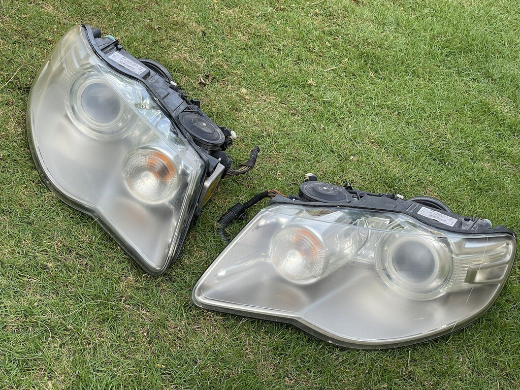 2008-2010 Volkswagen Touareg AFS Xenon HID Headlight Assembly OEM LH+RH Pair