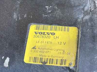 04-07 Volvo S40 Headlight Assembly HID Xenon w/Ballast LH OEM