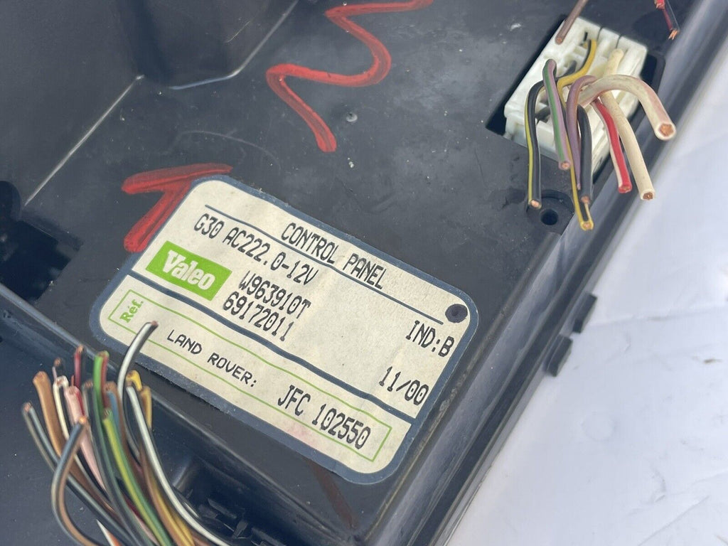 1996-2002 Land Rover Range Rover A/C Climate Control Heater