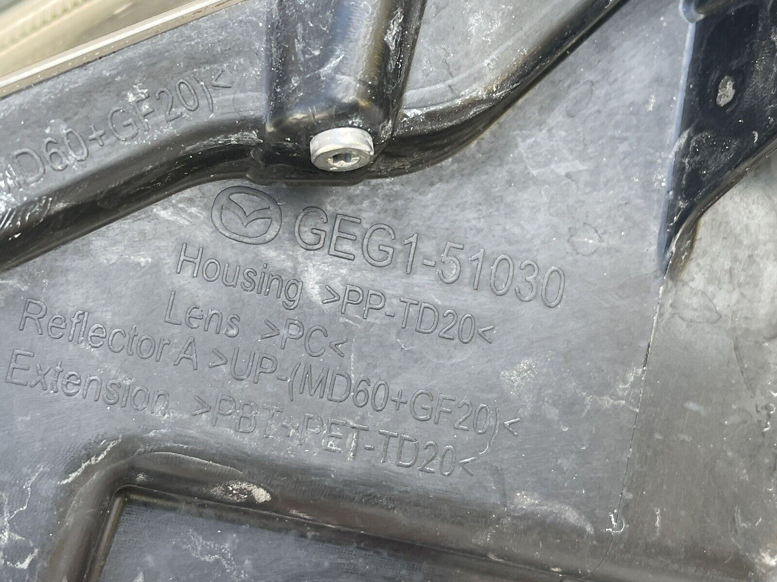 2011-2013 Mazda 6 HID Xenon Headlight Assembly RH