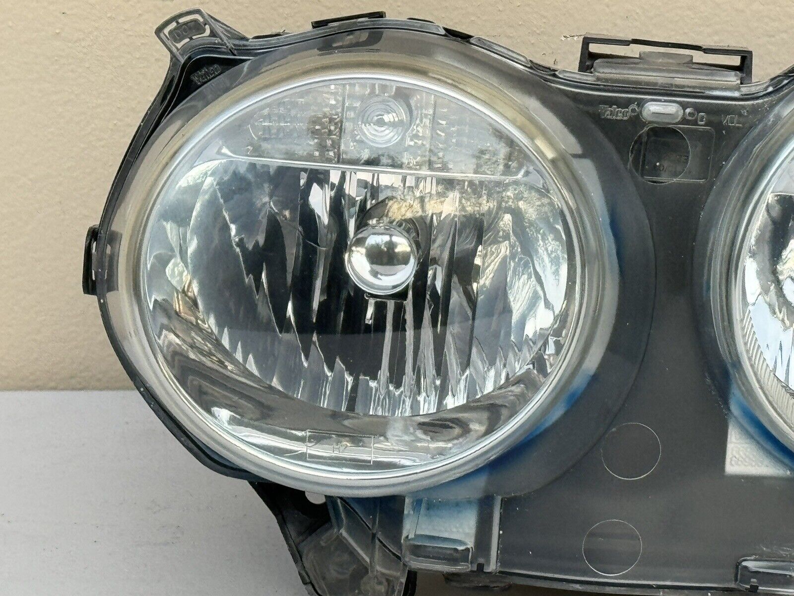 06-09 Jaguar XJ8 JXR Vanden Plas Halogen Headlight Assembly LH OEM