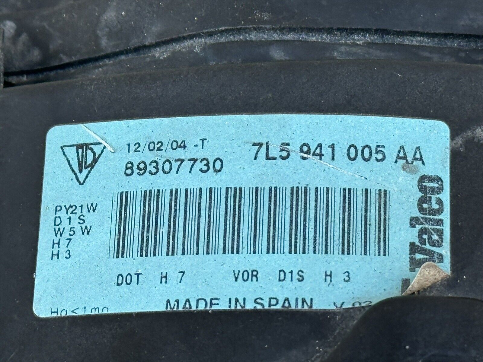 2003-2006 Porsche Cayenne OEM HID Xenon Headlight Assembly LH