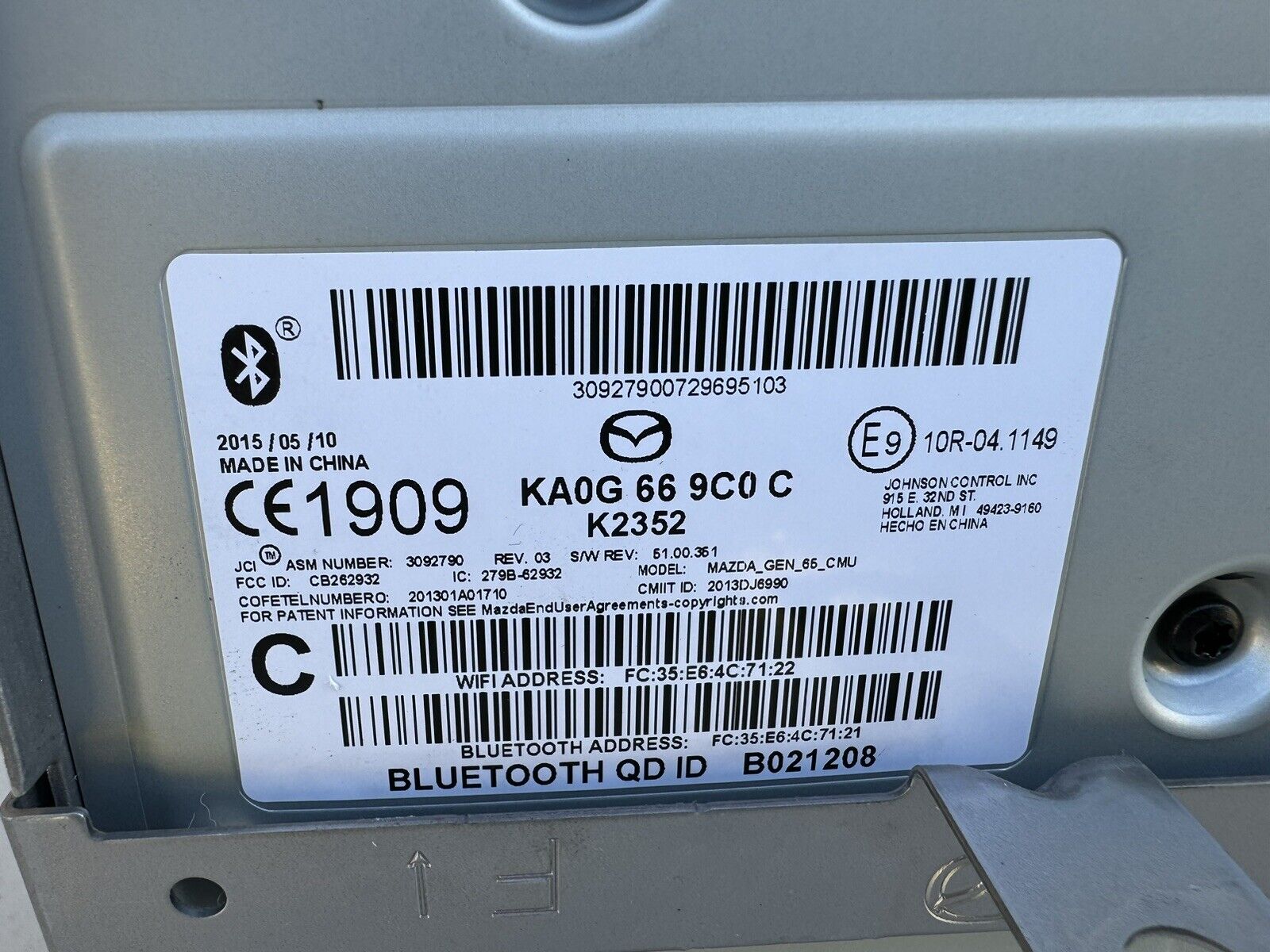 Mazda 6 Display Screen | GPS Screen Display | rightchoiceautoparts