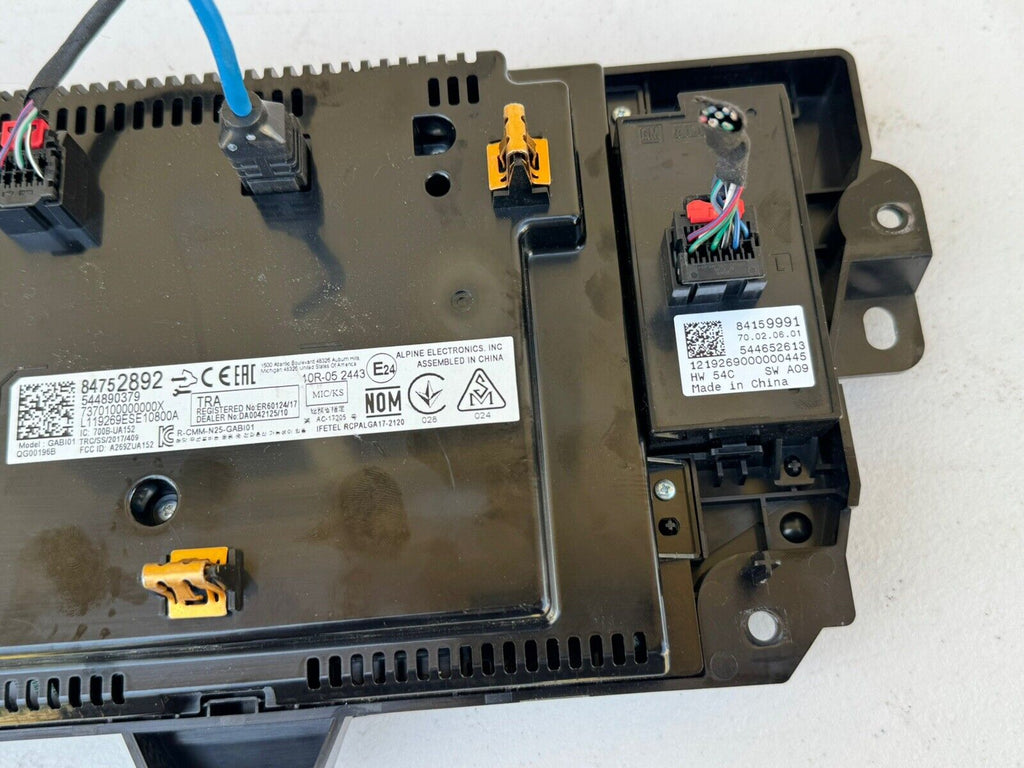 2020-2021 CADILLAC XT6 Control Panel Screen Display Shifter Bezel w/Switches