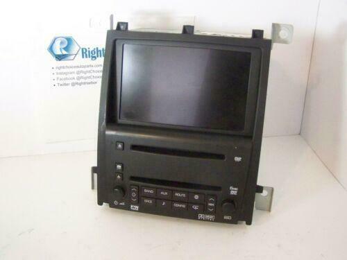 08-09 Cadillac STS GPS Navigation Radio 6 Disc CD DVD Player 86AZKJM843500688 - rightchoiceautoparts