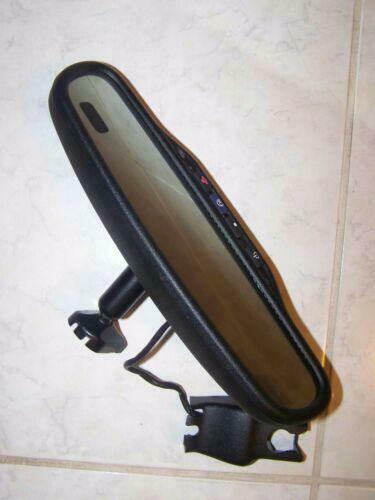 00-05 Cadillac STS DTS CTS dim onstar compass rear view mirror Black E11015322 - rightchoiceautoparts