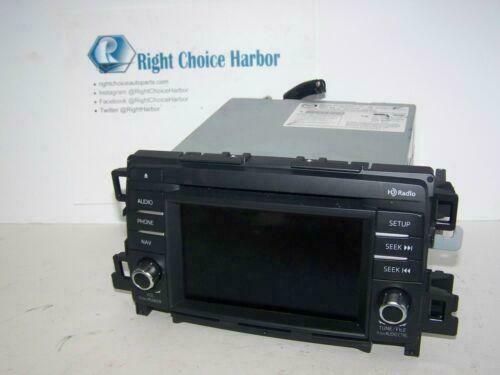 14-16 Mazda 6 GPS Navigation Display Radio CD Player GJS166DVOB OEM - rightchoiceautoparts