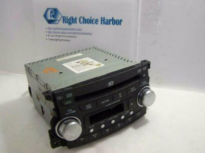 Acura TL AM FM Radio 6-Disc CD Player OEM - rightchoiceautoparts