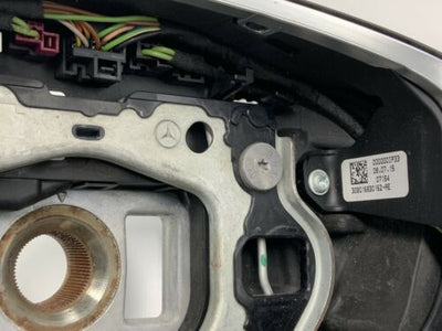 15-17 Mercedes-Benz c300 steering wheel leather w/ shifter paddle OEM