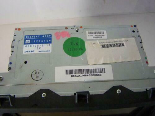 08-09 Cadillac STS GPS Navigation Radio 6 Disc CD DVD Player 86AZKJM843500688 - rightchoiceautoparts