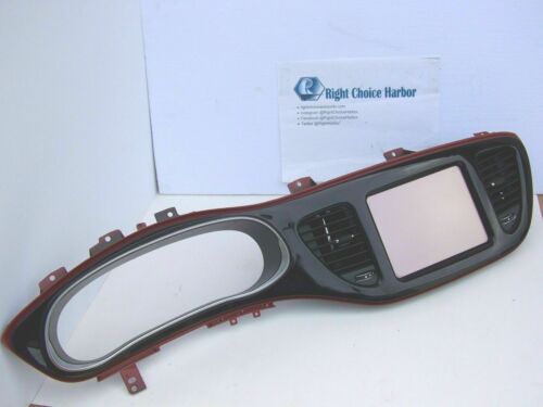 13-16 Dodge Dart Dash Panel Navigation Display Screen w/Bezel 05091143AE - rightchoiceautoparts