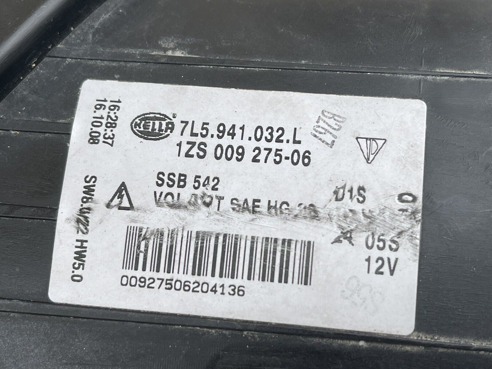 2008-2010 Porsche Cayenne HID Xenon Headlight Assembly Left LH