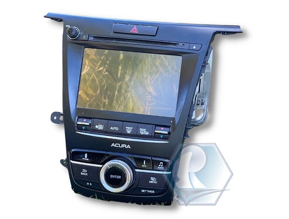 2015-2020 Acura TLX Screen Display Radio Navigation Climate Temperature Control